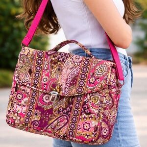 Vera Bradley Attache briefcase/ laptop bag.